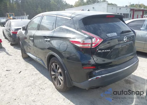 2016 Nissan Murano S z USA, uszkodzony, nr VIN 5N1AZ2MG7GN108833